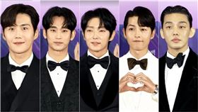 百想紅毯／宋仲基、劉亞仁、金秀賢、金宣虎、李準基
圖翻攝自抖音
