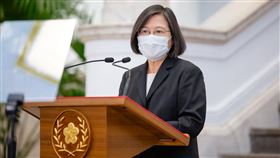 蔡英文召開國安高層會議。（圖／總統府提供）