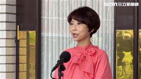 ▲民進黨立委陳亭妃立院受訪（圖／記者林恩如攝）