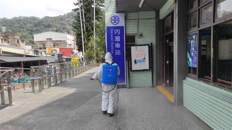 獅子王群聚足跡　9日曾到內灣老街
