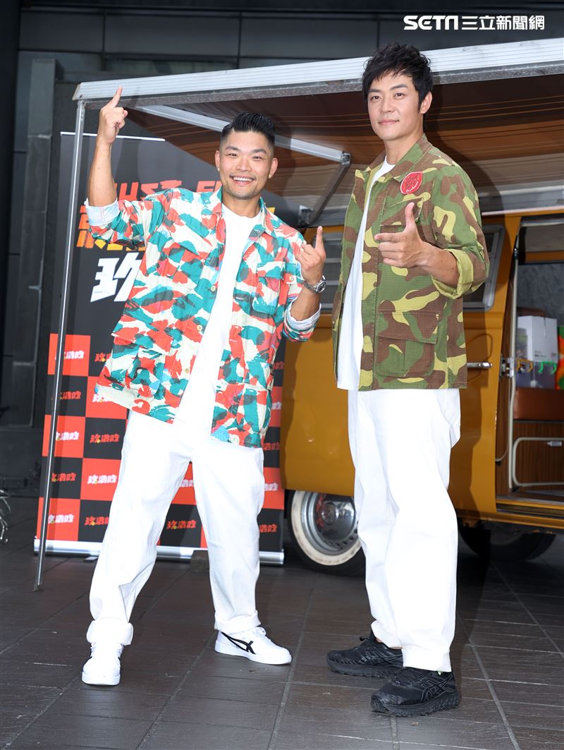 李玖哲、姚元浩全新一季改版「就是這味-玖浩吃」。（記者邱榮吉/攝影）