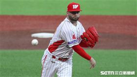 ▲味全龍先發投手伍鐸。（圖／記者劉彥池攝影）