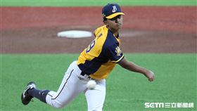 ▲中信兄弟先發投手余謙。（圖／記者劉彥池攝影）