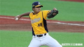 ▲中信兄弟先發投手余謙。（圖／記者劉彥池攝影）