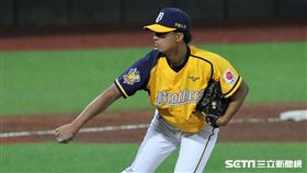 ▲中信兄弟先發投手余謙。（圖／記者劉彥池攝影）