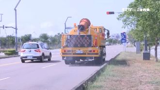 台中出動消毒「霧砲車」　全台僅3台