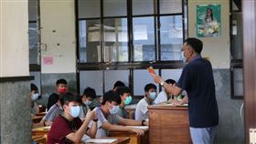 109國中教育會考,師大附中考場,防疫
圖/教育部提供