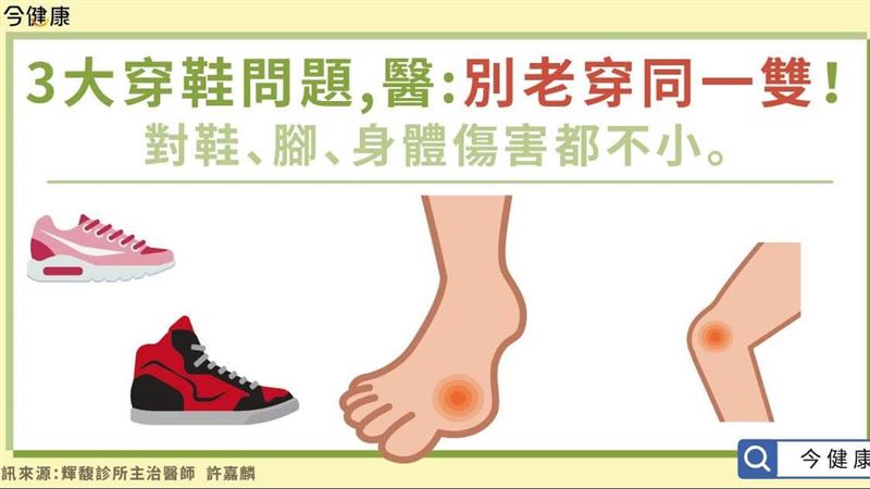 足部健康不僅限於腳　也會影響到身體