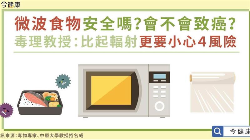 微波食物安全嗎？會不會致癌？