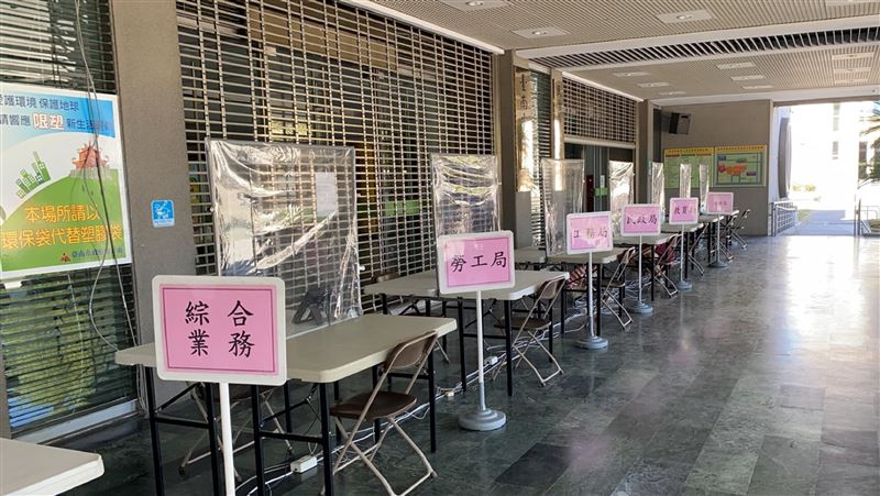 台南市府設統一洽公處　民眾禁入大樓
