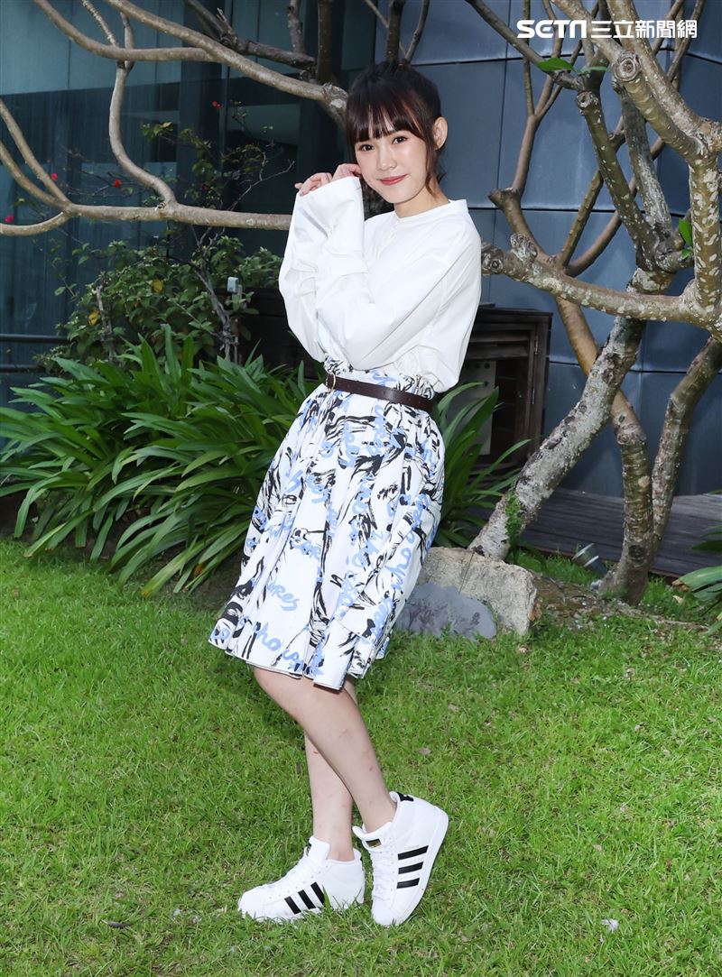 吳心緹三立新聞網專訪。（記者邱榮吉/攝影）