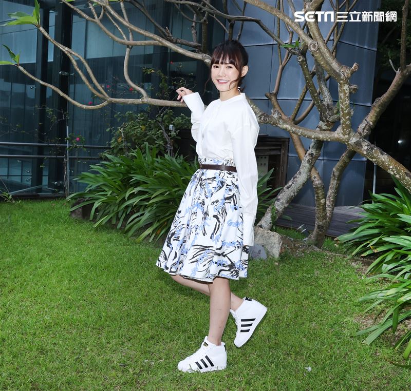 吳心緹三立新聞網專訪。（記者邱榮吉/攝影）