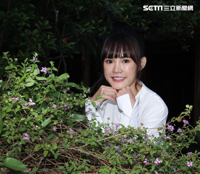 吳心緹三立新聞網專訪。（記者邱榮吉/攝影）