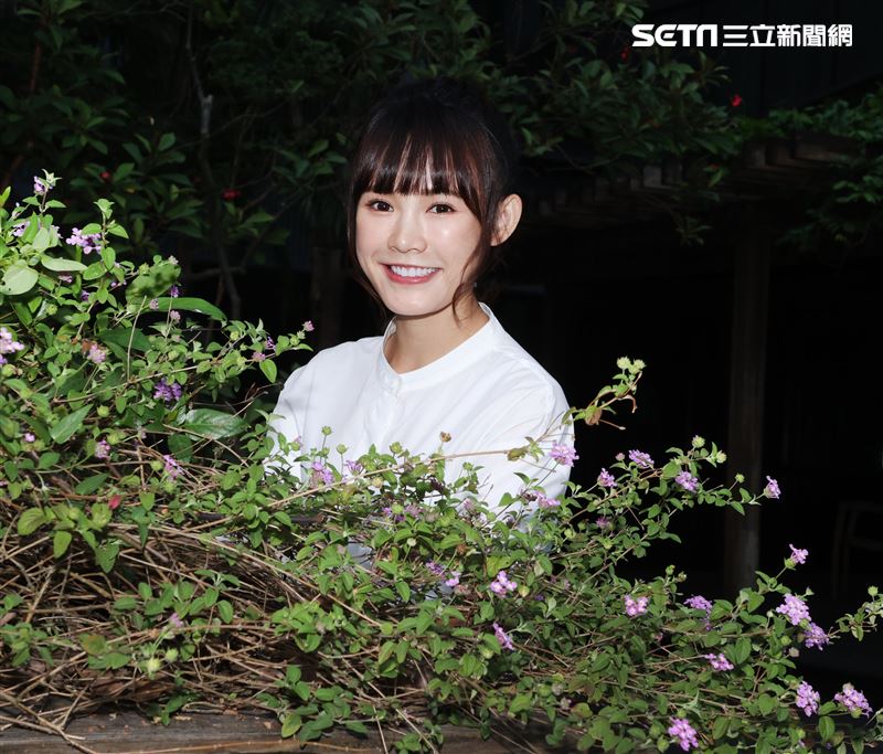 吳心緹三立新聞網專訪。（記者邱榮吉/攝影）