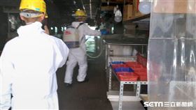 台中確診1例，大里，成功二路自助餐，塗城路永和豆漿，消毒，黃昏市場暫停營業，