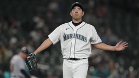 ▲菊池雄星6局挨2轟失3分。（圖／美聯社／達志影像）