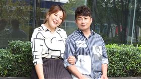 郭婷筠、彭正夫妻三立新聞網專訪。（記者邱榮吉/攝影）