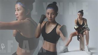 方文琳美胸溢出　55歲身形宛如少女