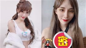 牛奶戴口罩示範太惹！罩鬆緊帶打結時焦點卻險歪。（圖／翻攝自milk821125 IG）