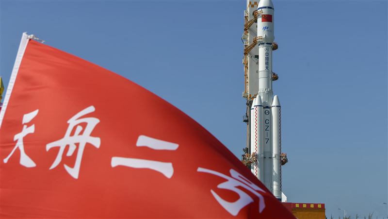 中國原定凌晨發射天舟2號　臨時喊卡