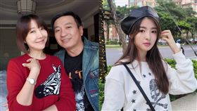 王中平、余皓然、女兒韓菲。臉書