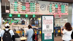 台鐵實施「簡訊實聯制」。（圖／台鐵提供）
