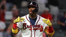 ▲亞古納（Ronald Acuna）敲出再見全壘打。（圖／翻攝自勇士推特）