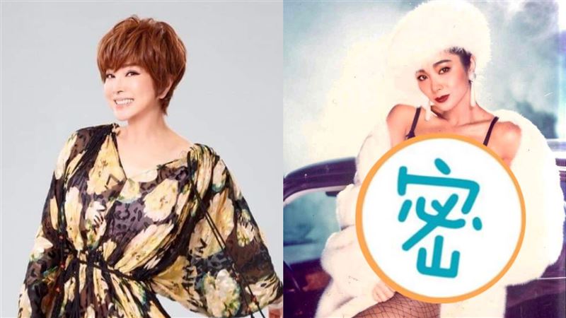 露毛了啦！陳美鳳曬少女低胸高衩辣照
