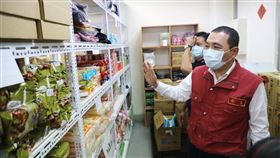 新北市長侯友宜防疫視察。（圖／新北市政府提供）