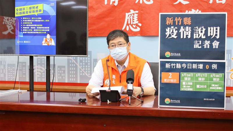 又逆轉！竹縣確診數-2　兩採陰排除