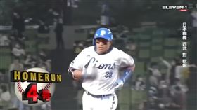 吳念庭敲出本季第4轟。（圖／翻攝自ELEVEN）