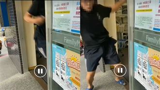 中和方唐鏡不戴罩　嗆店員：打我笨蛋