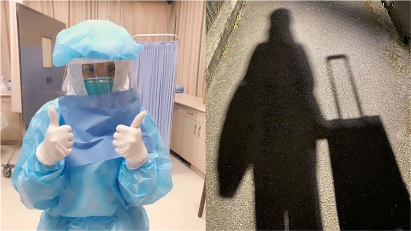 拋夫棄子獨居　女醫曝防疫抉擇全鼻酸