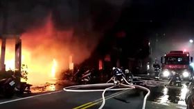 宜蘭,民族路,修車廠,火警（圖／翻攝畫面）