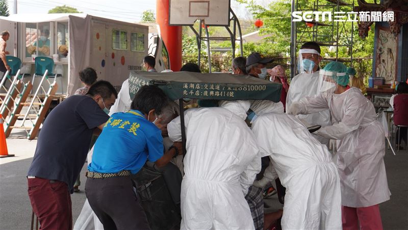 8旬翁不滿採檢大罵　盤商兒委屈喊冤