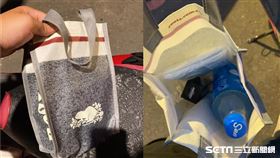 客人暖送外送員防疫物資／Jacky Cheng授權提供