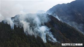 玉山森林大火、山國家公園八通關杜鵑營地大火／林務局嘉義林區管理處提供