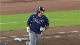 ▲坦帕灣光芒崔志萬代打轟。（圖／截自YT）