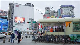 西門捷運站1號出口(記者陳弋攝影)