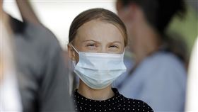 瑞典環保鬥士童貝里（Greta Thunberg），圖／美聯社／達志影像