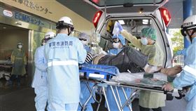 日本新冠肺炎疫情重症人數再飆高。（圖／美聯社／達志影像）