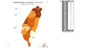  ▲本土案例分布地圖。（圖／翻攝自疾管署官網）