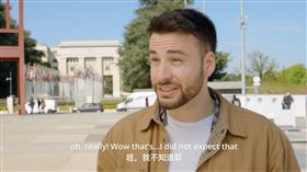 我國駐日內瓦代表處街訪當地民眾、設立「Taiwan Can Help」裝置藝術。（圖／翻攝自Taiwan in Geneva臉書）