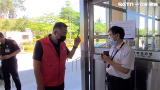 金門機場快篩站遭拆除　縣長當場怒飆