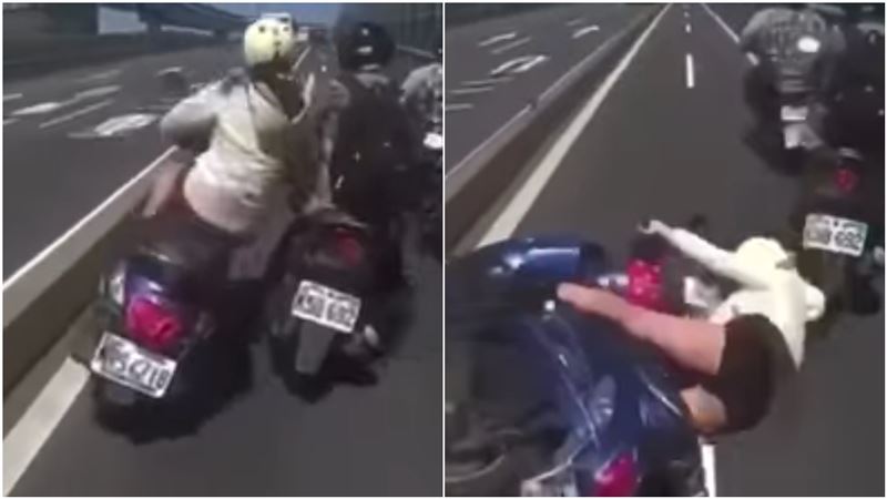 熱褲妹雷殘！11秒畫面曝光網全歪樓