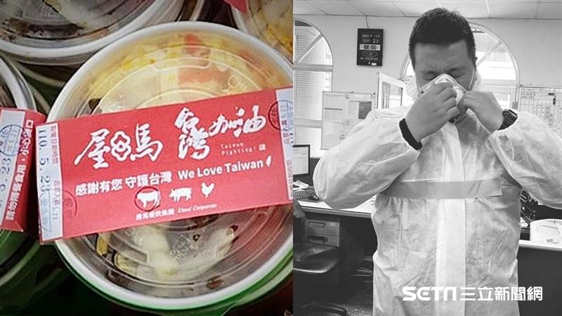 消防因疫情被閃避　屋馬暖送便當打氣