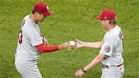 ▲金廣鉉5.2局失3分吞下2連敗。（圖／美聯社／達志影像）