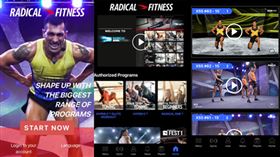 線上健身平台。（圖／業者提供）
