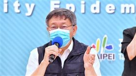 柯文哲，黃珊珊，周榆修，防疫記者會，北市府提供