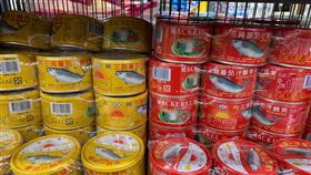 全聯,蕃茄汁鯖魚罐頭,包裝,紅色,黃色(圖/我愛全聯-好物老實説